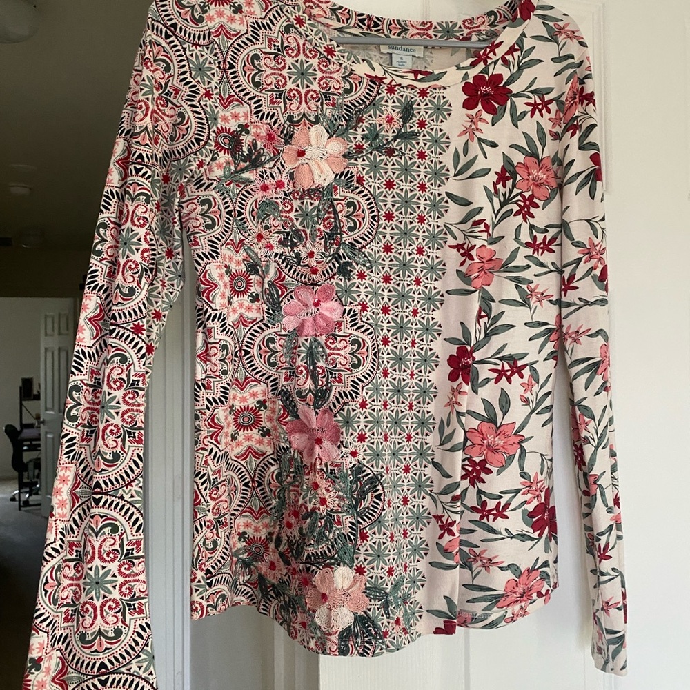 Sundance Bohemian Embroidered Top